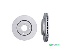 KAMOKA FRONT 2 X BRAKE DISC 1032136 FOR MITSUBISHI VOLVO