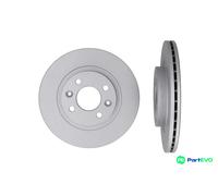 KAMOKA FRONT 2 X BRAKE DISC 1032192 FOR RENAULT DACIA