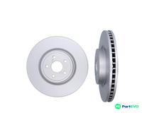 KAMOKA FRONT 2 X BRAKE DISC 103303 FOR SUBARU