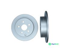KAMOKA REAR 2 X BRAKE DISC 103397 FOR TOYOTA