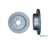 KAMOKA REAR 2 X BRAKE DISC 103418 FOR LEXUS