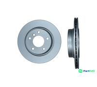KAMOKA REAR 2 X BRAKE DISC 103422 FOR BMW