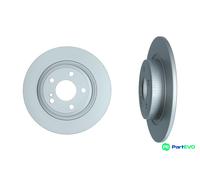 KAMOKA REAR 2 X BRAKE DISC 103517 FOR MERCEDES-BENZ