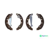 KAMOKA REAR BRAKE SHOE SET JQ202007 FOR AUDI SEAT SKODA VW