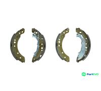 KAMOKA REAR BRAKE SHOE SET JQ202046 FOR CITROËN