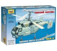 Kamov Ka-27 Helicopter 1:72 Plastic Model Kit ZVEZDA