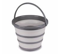 Kampa Dometic Kampa 10L Collapsible Bucket: Grey Colour: Grey