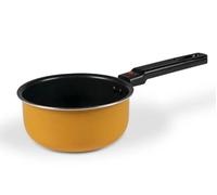 Kampa 14 x 7 cm Camping Saucepan with Removable Handle Sunset Yellow
