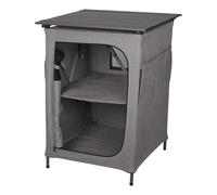 KAMPA - Camping cupboard - Hollow Cupboard Large Grey in Aluminium Grey one size