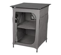 KAMPA - Camping cupboard - Hollow Cupboard Medium Grey in Aluminium Grey one size