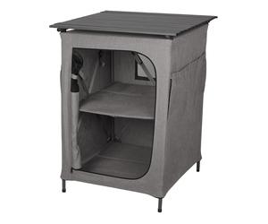 KAMPA - Camping cupboard - Hollow Cupboard Medium Grey in Aluminium Grey one size