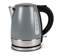 Kampa Cascade 1L Electric Kettle - Compact 1000W Camping Kettle in Grey | Low Wattage Travel Kettle for Caravan, Motorhome & Campervan | Lightweight & Durable Design