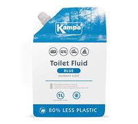 Kampa Cleaning Fluids and Toilet Cleaner Range (Eco Friendly Blue Toilet Fluid 1L Eco Pouch)