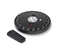 Kampa Dazzle LED Remote-Controlled Hanging Light Disc - Black
