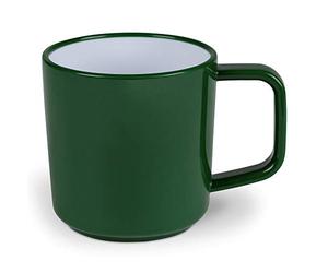 Kampa Dometic Fern Green ABS Plastic Anti-Slip 4pc Mug Tableware Set