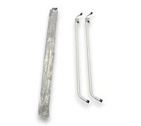 Kampa Dometic Windbreak Support Poles - Camping, Windbreak, Beach Windbreaker, Tent Poles, Garden Privacy Screen, Sun Shade, Caravan Awnings, Camping Tarp, Telescopic Pole, Camping Shelter