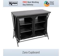 Kampa Dometic Zara Camping Storage Cupboard Xpress Set up - New Model