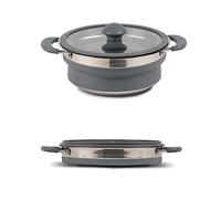 Kampa Folding Saucepan 1.5L - Grey
