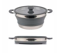 Kampa Camping Hiking Caravan Folding Collapsible 3LTR saucepan 9120000759