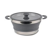 KAMPA 3L COLLAPSIBLE SAUCEPAN POT CAMPING CARAVAN CAMPERVAN MOTORHOME BOAT