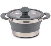 Kampa Folding Silicone Saucepan - Ideal for Camping & Caravans