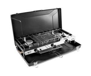 Kampa Fornello Gas Camping Kitchen 3 Burners