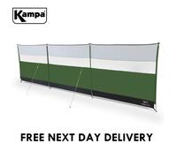 Kampa Four Poled Fog/Midnight/Fern Windbreak 1.4M 2022 Camping Caravan Motorhome