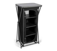 Kampa Gracie Tall Shelved Quick Erect Collapsible Camping Storage Cupboard