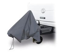 Kampa Heavy Duty Hitch Cover - 600D Caravan Hitch Protector, Universal Fit, Grey Polyester, Classic Style