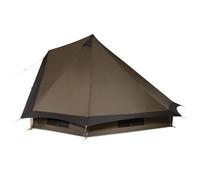 KAMPA - 4-person camping teepee - Pineveil 04 Lead Gray/Gargoyle in Aluminium - Khaki Khaki one size