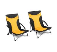 Kampa Sandy Low Chair PAIR DUO PACK - Range of Colours - 2022 Model NEW