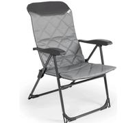 Kampa Skipper 8 Position Reclining Folding Camping Chair - Fog Grey