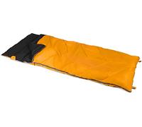 Kampa Sleeping Bag Garda 4 XL (Yellow) Ideal for Camping, Hiking, Traveling, Festivals, Indoor and Outdoor Use