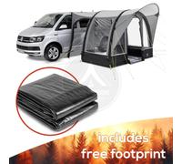 KAMPA SPRINT AIR DRIVEAWAY AWNING & FREE FOOTPRINT CAMPERVAN MOTORHOME TENT VW