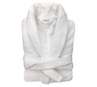 Kampala Hill 100% Cotton Terry Towelling Bathrobe Dressing Gown Hotel Quality One Size 400gsm