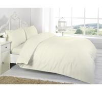 Kampala Hill 200 Thread Count Double Deep Fitted Sheet Combed Egyptian Cotton Cream