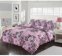 Kampala Hill Amelia Lilac Super King Duvet Cover Set