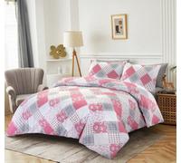 Kampala Hill Eloise Pink Duvet Cover Set Single Bedding Set