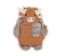 Kampala Hill Furry Friends Cover Brown Hot Water Bottle