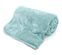 Kampala Hill Mink Blanket/throw Blue 200 X 240Cm