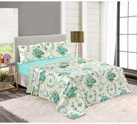 Kampala Hill Olivia Brushed Cotton Flannelette Floral Sheet Set