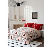 Kampala Hill Stag Teddy Fleece Duvet Cover Set