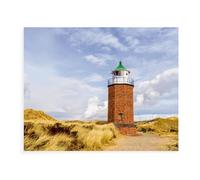 Kampen Cross Mark Fires (Traditional Beacon Fires)，Jigsaw Puzzles 1000 Piece for teenagers Family Game for and with Fully Interlocking Randomly Shaped Pieces（50x70cm）-BE59