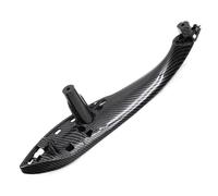 KAMPYTZX Car Interior Door Handle Cover for BMW 3 3GT 4 Series F30 F80 F31 F32 F33 F34 F35 F36 13-18 ABS Carbon Fiber Interior Door Handle with Outer Cover Set(Inner Rear Left)