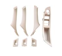 KAMPYTZX Car Interior Door Handle Cover for BMW 5 Series F10 F11 520i 523i 525i 528i 535i 2009-16 Right Steering Wheel RHD Interior Door Armrest Pull Handle Set(RHD Oyster)