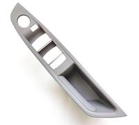 KAMPYTZX Car Interior Door Handle Cover for BMW 5 Series F10 F11 520i 523i 525i 528i 535i 2009-16 Right Steering Wheel RHD Interior Door Armrest Pull Handle Set(Right Armrest Gray)