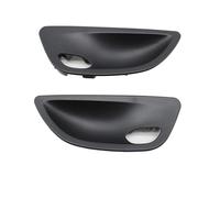 KAMPYTZX Car Interior Door Handle Cover for BMW 5 Series F10 F11 F18 2010-2017 Left Right Inner Door Handle Bowl Cover Trim(Black 2pcs Set)