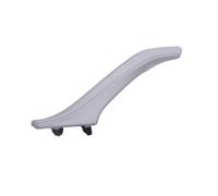 KAMPYTZX Car Interior Door Handle Cover for BMW 5 Series F10 F11 F18 520i 523i 525i 528i 535i 10-17 LHD RHD Left Right Interior Door Leather Pull Handle Assembly(Left Gray)