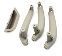 KAMPYTZX Car Interior Door Handle Cover for BMW X3 X4 F25 F26 2010-2016 LHD RHD Car Interior Driver Door Armrest Panel Pull Handle(LHD Set Oyster)
