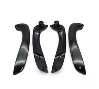 KAMPYTZX Car Interior Door Handle Cover for Renault Megane 3 MK3 Fluence 2008-2016 809540001R 809600007R LHD RHD Interior Car Front Left Right Door Pull Handle(Piano Black L and R)